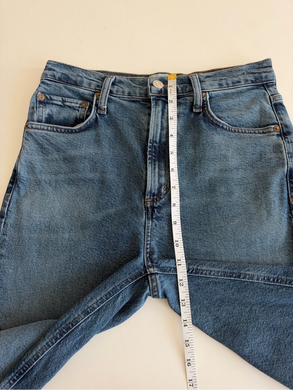 AGOLDE Vintage High Rise Bootcut Jean in Prophecy - Picture 12 of 14